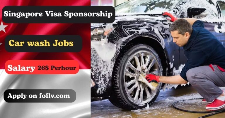 Car Washer Jobs in Singapore with Visa Sponsorship (2024 Update!)