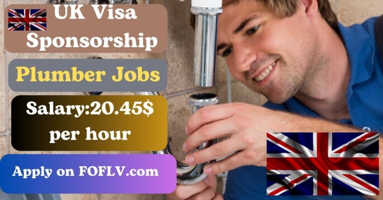 Plumber Jobs UK 2024:  with Visa Sponsorship