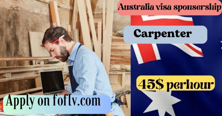 Carpenter Job in California with Visa Sponsorship (Stanford University)