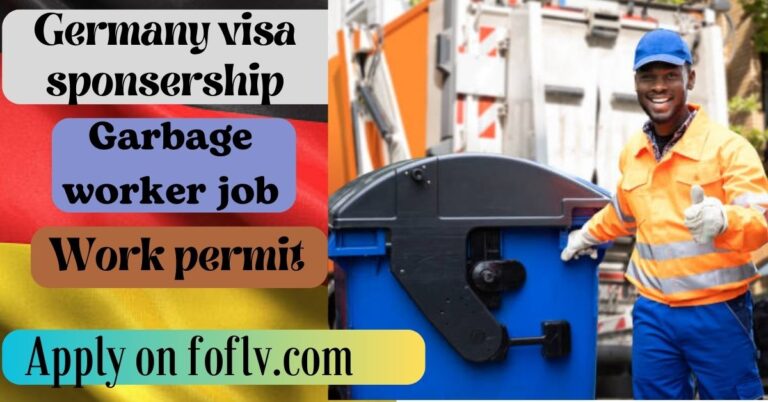 Germany Gerbeg job with visa sponsorship 2024