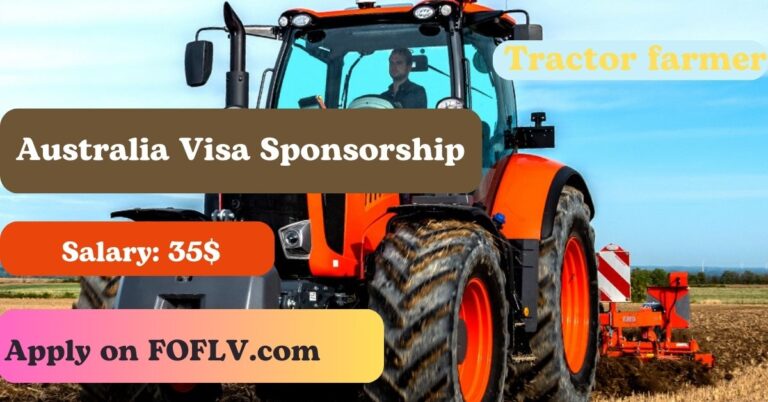 Work in Australia! Tractor Operator & Farm Laborer Jobs (Visa Sponsor)