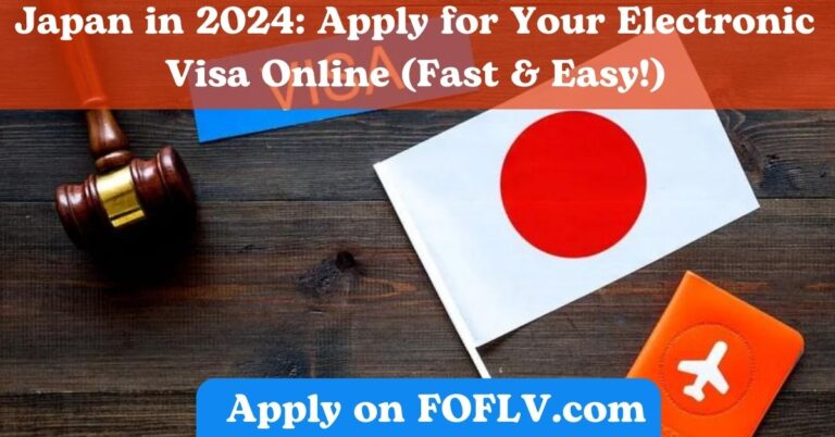 Japan in 2024: Apply for Your Electronic Visa Online (Fast & Easy!)