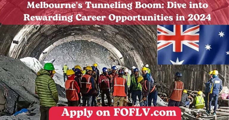 Melbourne's Tunneling Boom: Dive into Rewarding Career Opportunities in 2024
